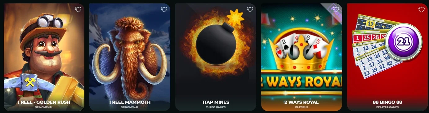 Honeybetz Casino Tischspiele